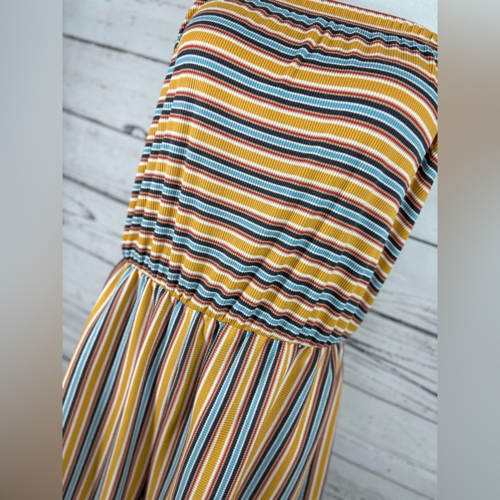 Wild Fable Multicolored Tube Top Strapless Romper in Size XL - Picture 5 of 11